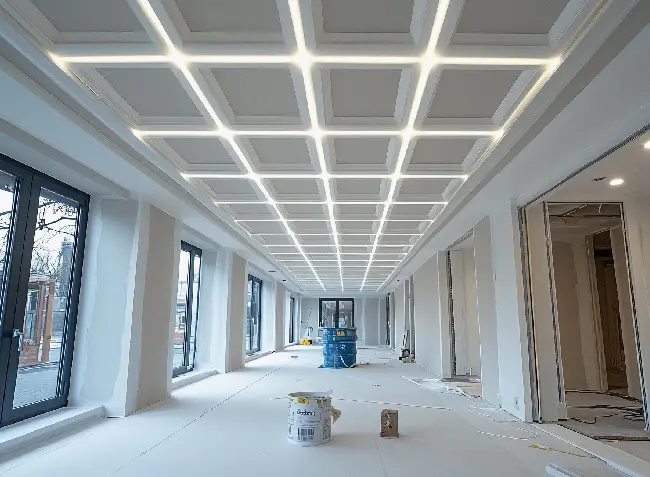suspended ceiling works